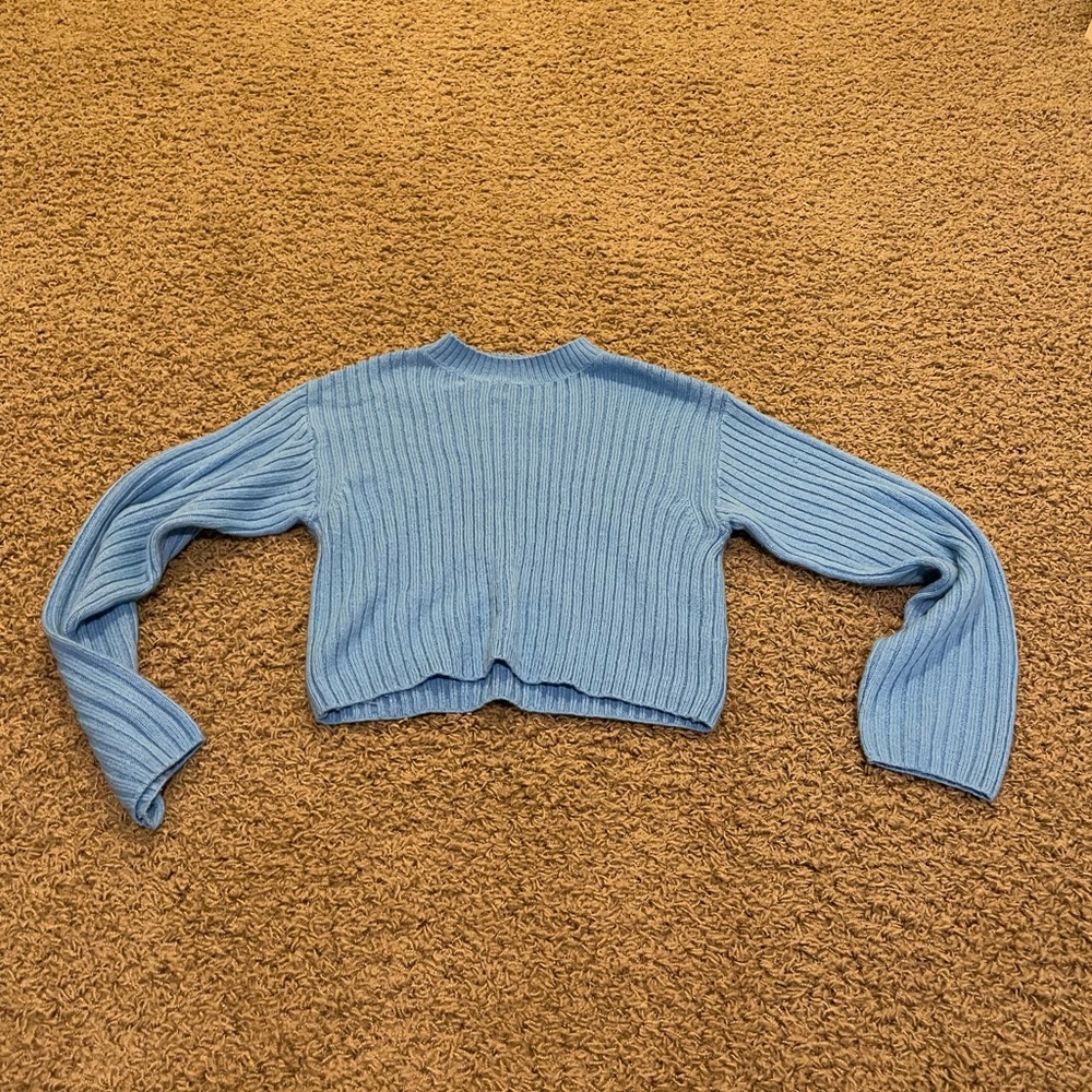 H&M blue cozy sweater